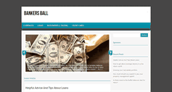 Desktop Screenshot of bankersball.com